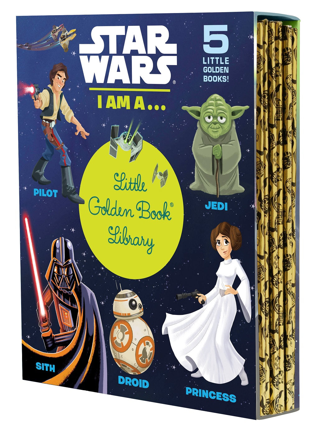 STAR WARS: I AM A...LITTLE GOLDEN BOOK LIBRARY 5 BOOK SET Book A Little Golden Book    | Red Claw Gaming