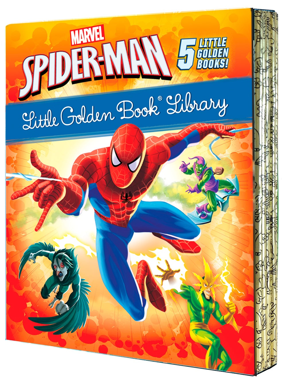 MARVEL SPIDER-MAN LITTLE GOLDEN BOOK LIBRARY Book A Little Golden Book    | Red Claw Gaming