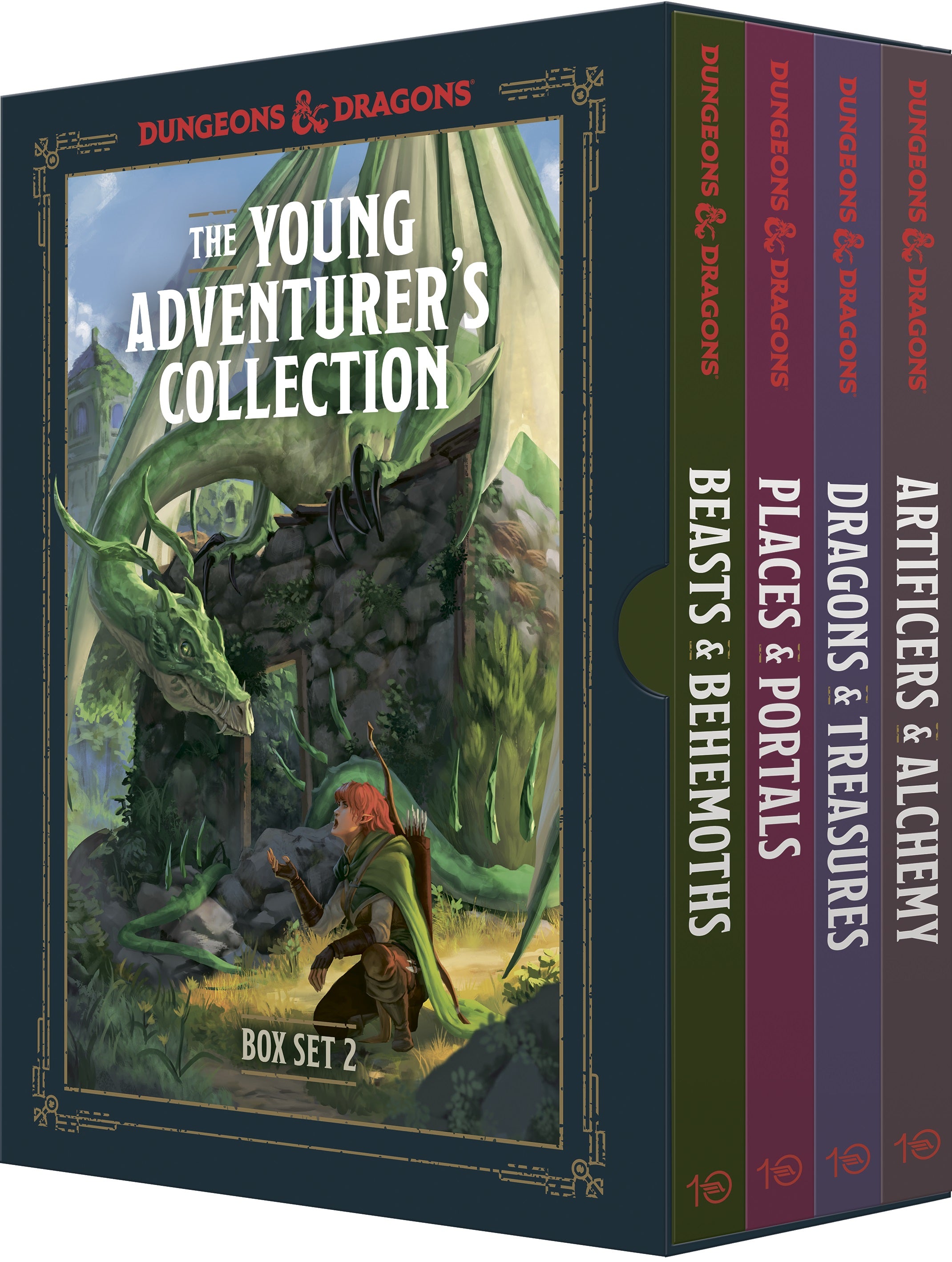 THE YOUNG ADVENTURER'S COLLECTION BOX SET 2 HC (DUNGEONS & DRAGONS 4-BOOK BOXED SET) D&D Book Wizards of the Coast    | Red Claw Gaming