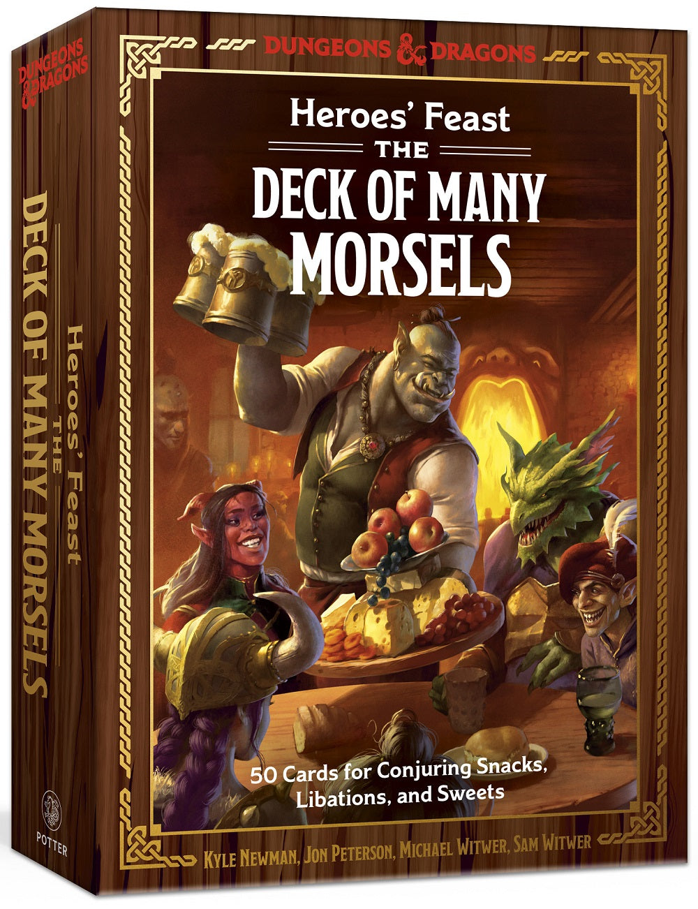 HEROES' FEAST: THE DECK OF MANY MORSELS D&D Book Wizards of the Coast    | Red Claw Gaming