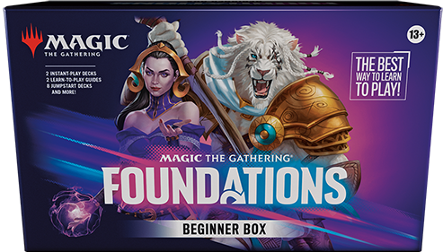 Magic: The Gathering Foundations Learn to Play Box Sealed Magic the Gathering Wizards of the Coast (Sealed)    | Red Claw Gaming