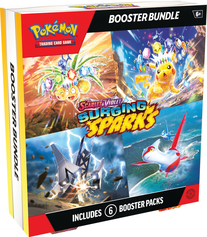 POKEMON SURGING SPARKS BOOSTER BUNDLE Pokemon Nintendo    | Red Claw Gaming