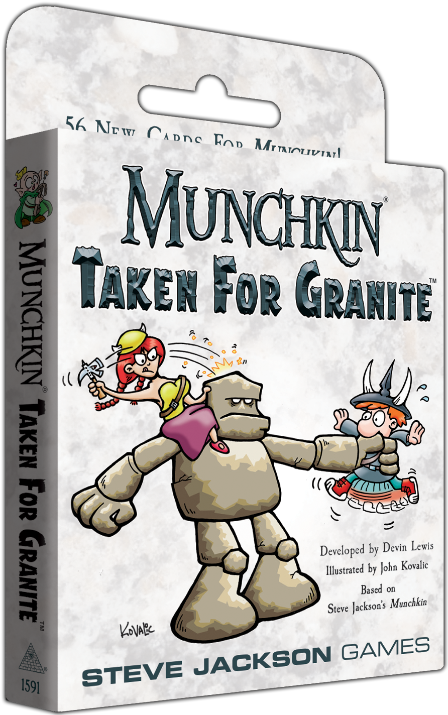 Munchkin Taken For Granite Board Games Steve Jackson    | Red Claw Gaming