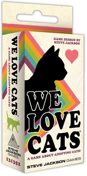 We Love Cats Board Games Steve Jackson    | Red Claw Gaming