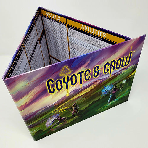 COYOTE AND CROW STORY GUIDE SCREEN RPG Book Coyote & Crow | Red Claw Gaming