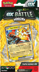 POKEMON BATTLE DECKS TAPU KOKO EX/IRON LEAVES EX Pokemon Nintendo Tapu Koko EX   | Red Claw Gaming