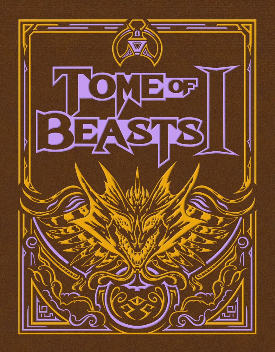 TOME OF BEASTS 2023 LIMITED EDITION Rule Book Kobold Press    | Red Claw Gaming