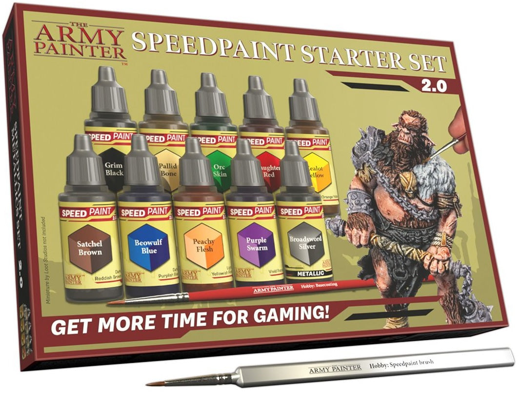 WARPAINTS: SPEEDPAINT STARTER SET Speed Paint 2.0 Army Painter    | Red Claw Gaming