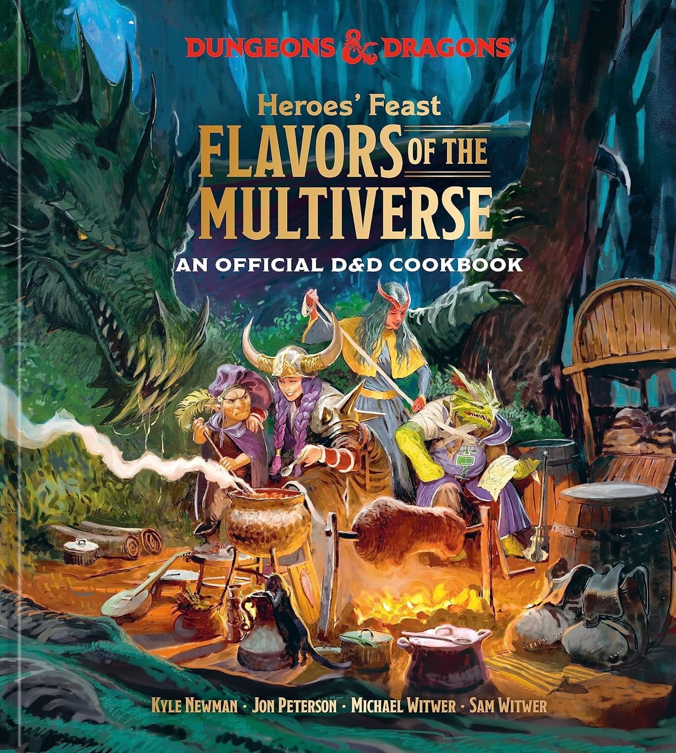 HEROES FEAST FLAVORS OF THE MULTIVERSE COOKBOOK D&D Book Wizards of the Coast    | Red Claw Gaming