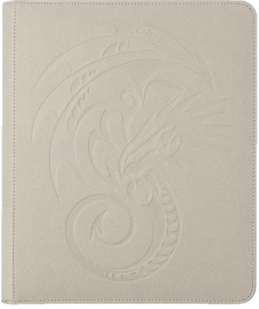 DRAGON SHIELD CARD CODEX ZIPSTER BINDER ASH WHITE Dragon Shield Dragon Shield    | Red Claw Gaming