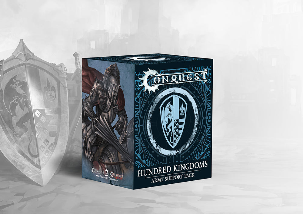 CONQUEST: HUNDRED KINGDOMS ARMY SUPPORT PACK Miniatures Universal DIstribution    | Red Claw Gaming