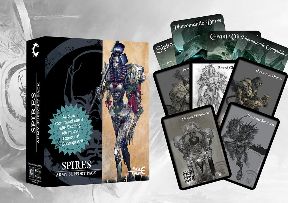 CONQUEST: SPIRES ARMY SUPPORT PACK Miniatures Universal DIstribution | Red Claw Gaming