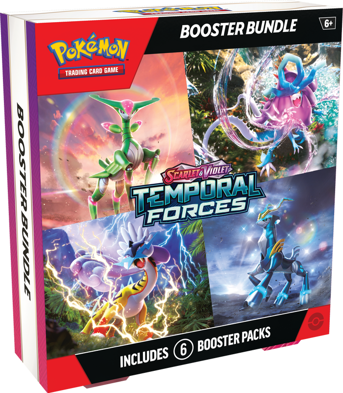 POKEMON SCARELT AND VIOLET TEMPORAL FORCES BOOSTER BUNDLE Pokemon Nintendo    | Red Claw Gaming