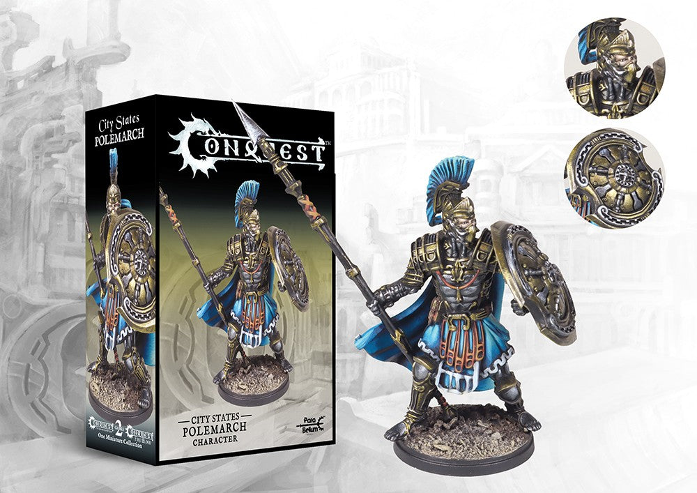 CONQUEST: CITY STATES POLEMARCH Miniatures Universal DIstribution    | Red Claw Gaming