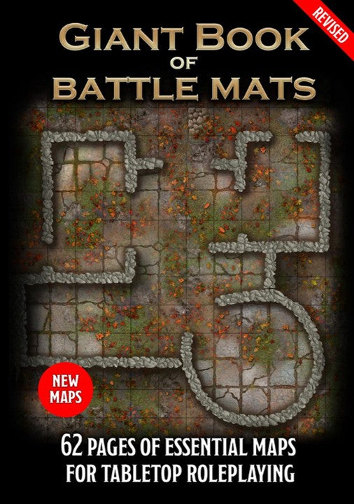 GIANT BOOK OF BATTLE MATS REVISED Role Playing Universal DIstribution    | Red Claw Gaming