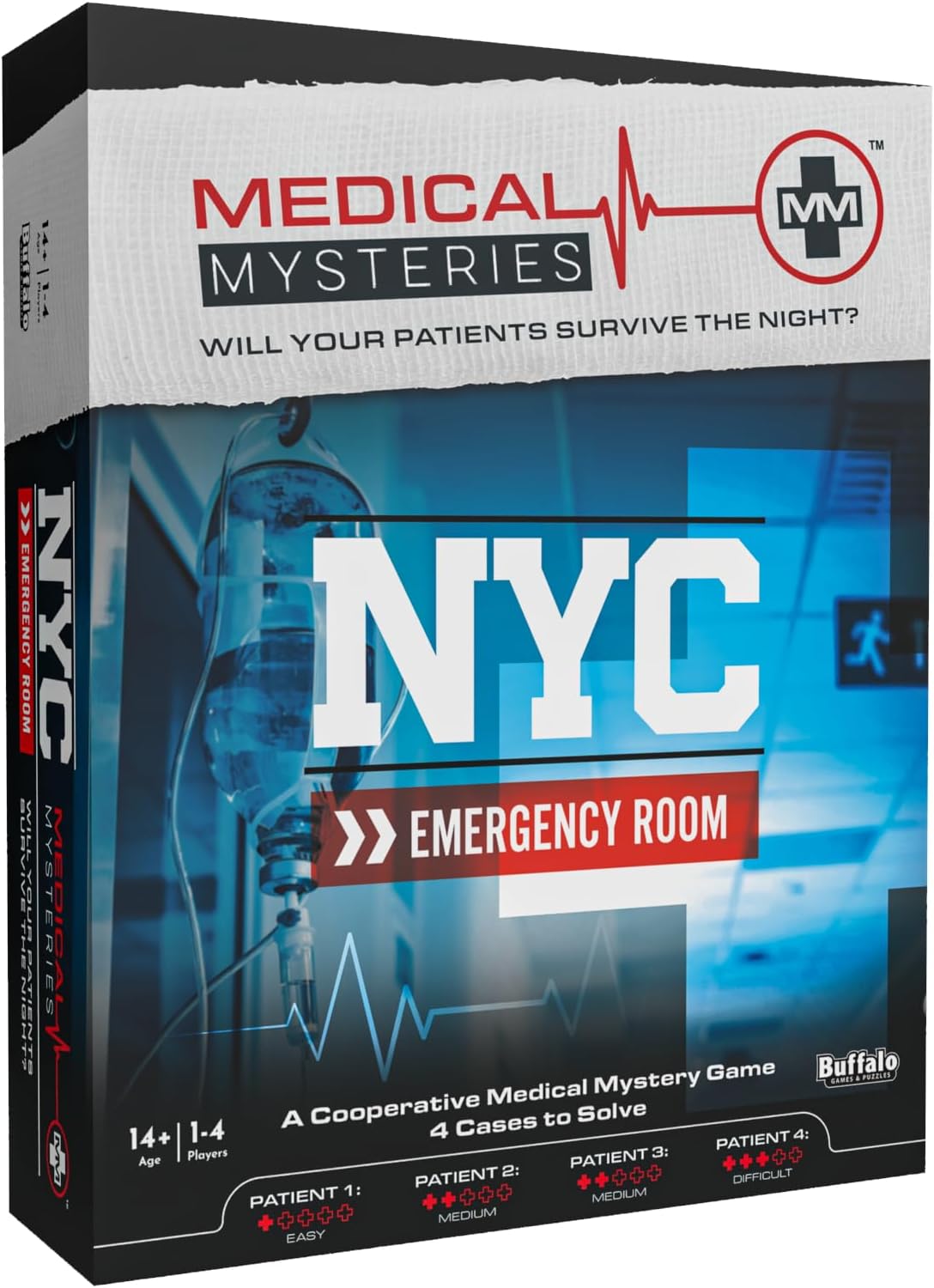 MEDICAL MYSTERIES: NYC EMERGENCY Board Game Universal DIstribution | Red Claw Gaming