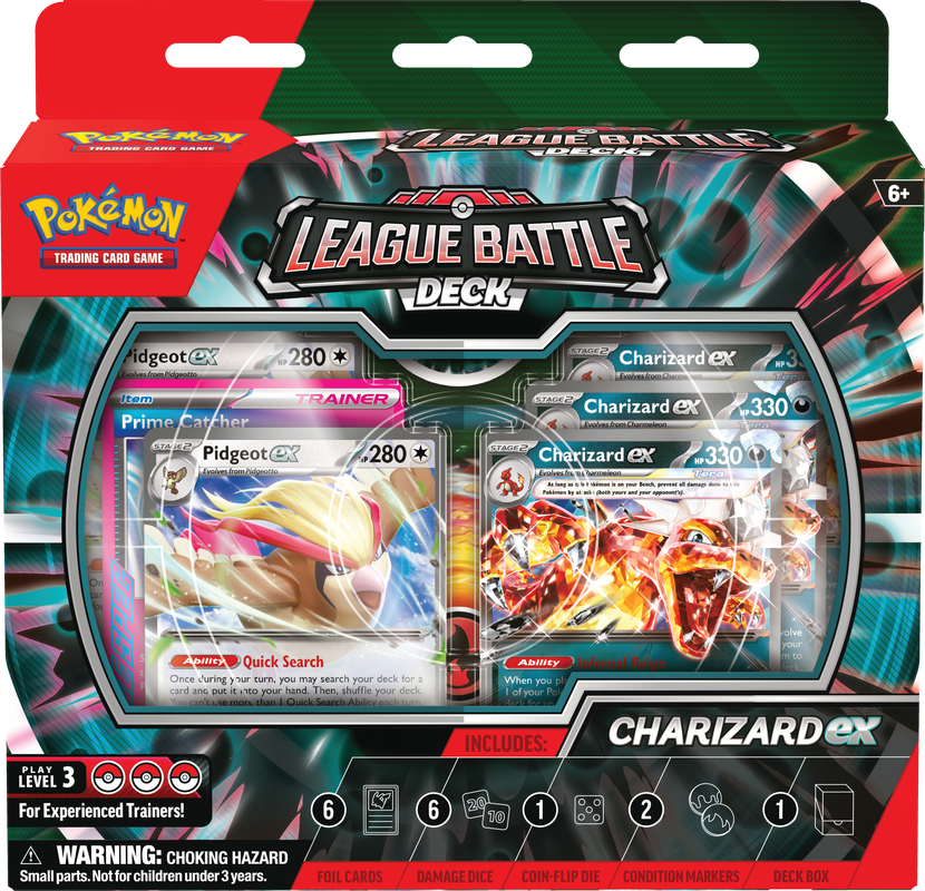 POKEMON LEAGUE BATTLE DECK CHARIZARD EX Pokemon Nintendo    | Red Claw Gaming