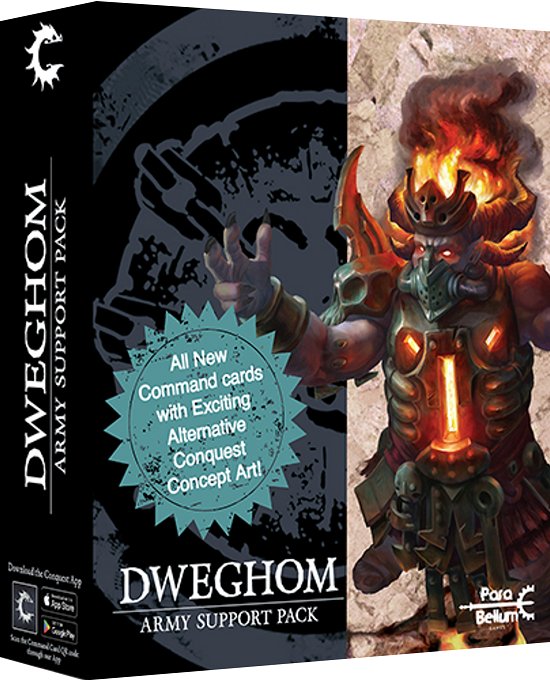 CONQUEST: DWEGHOM ARMY SUPPORT PACK Miniatures Universal DIstribution | Red Claw Gaming