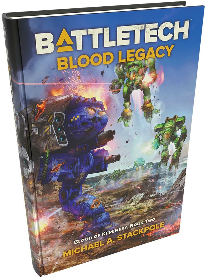 BATTLETECH: BLOOD LEGACY HC Battletech Catalyst    | Red Claw Gaming