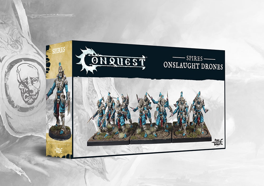 CONQUEST: THE SPIRES - ONSLAUGHT DRONES Miniatures Universal DIstribution    | Red Claw Gaming