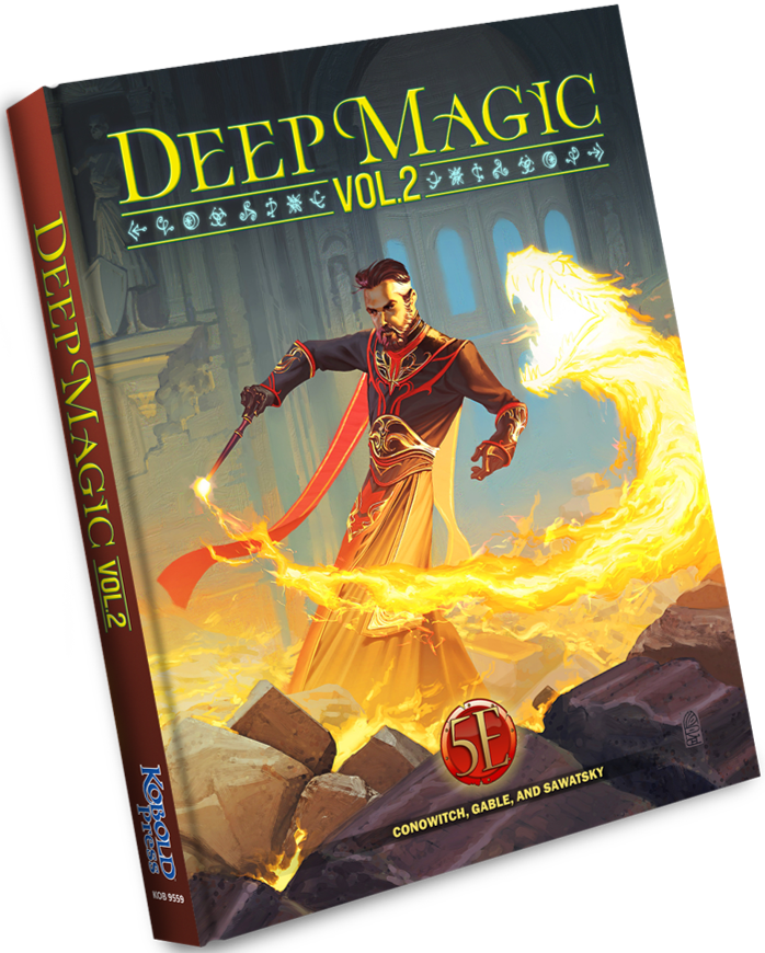 DEEP MAGIC VOL 2 Rule Book Kobold Press    | Red Claw Gaming