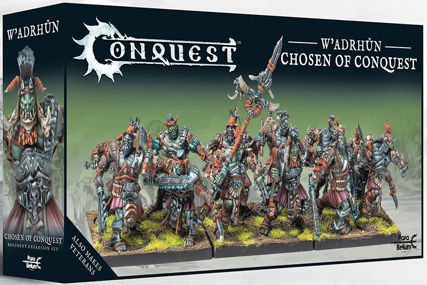 CONQUEST: W'ADRHUN CHOSEN OF CONQUEST Miniatures Universal DIstribution    | Red Claw Gaming