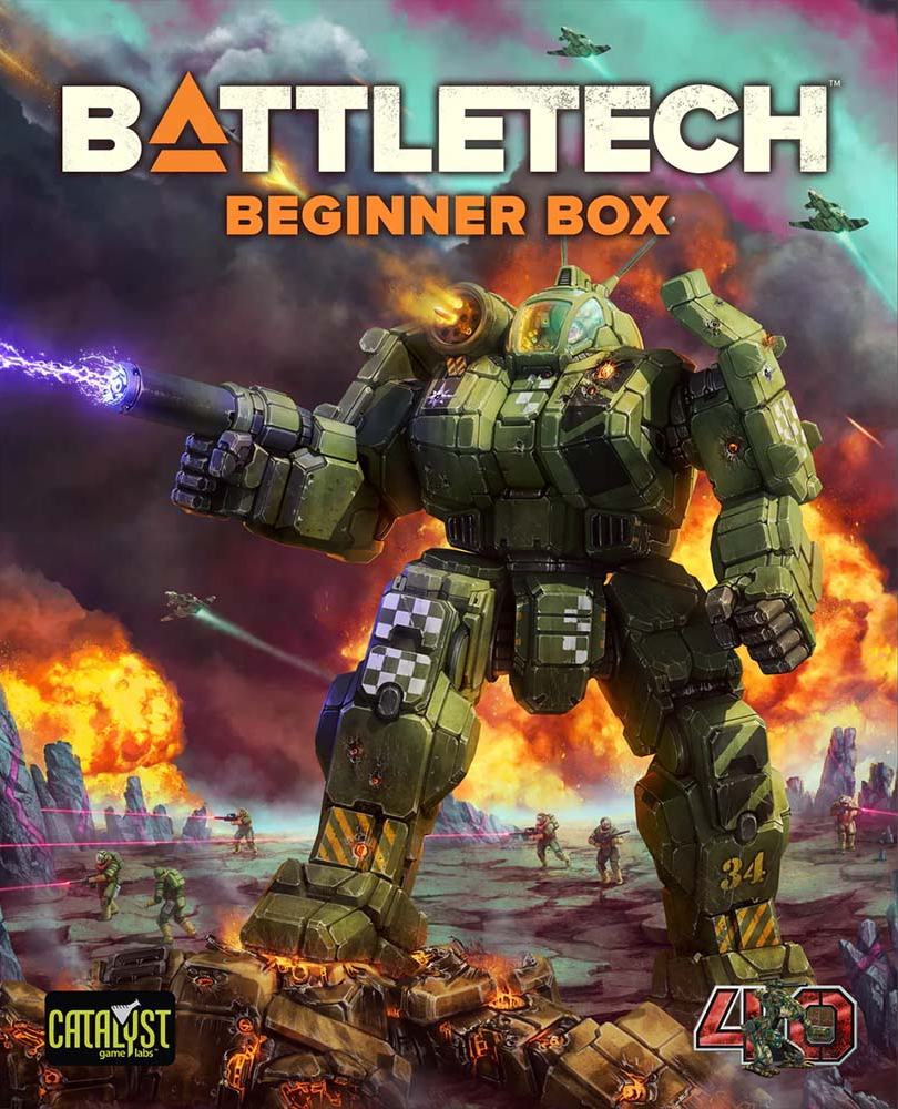 BATTLETECH BEGINNER BOX 40TH ANNIVERSARY Battletech Catalyst    | Red Claw Gaming