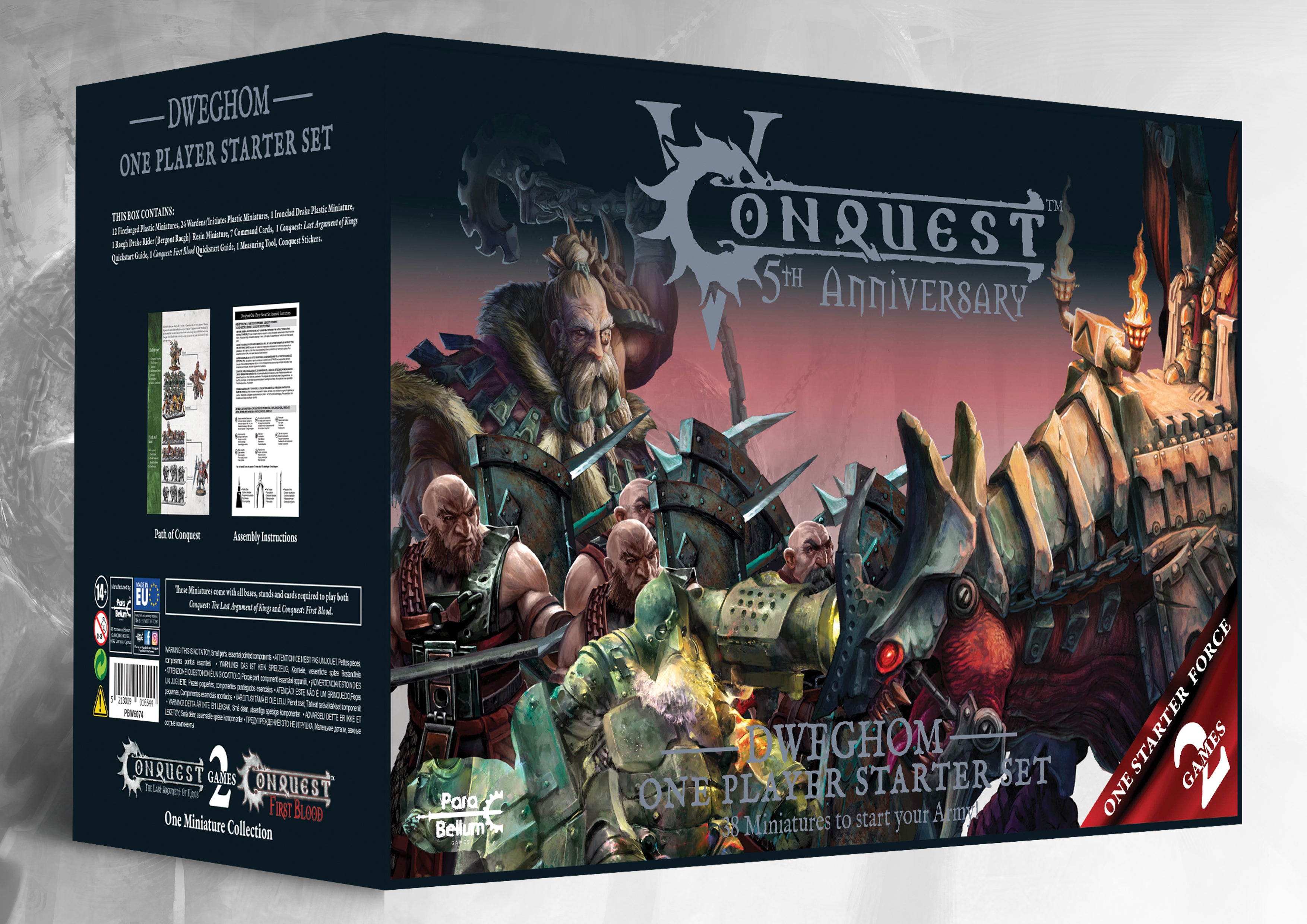 CONQUEST: DWEGHOM 5TH ANN SUPERCHARGED STARTER Miniatures Universal DIstribution    | Red Claw Gaming