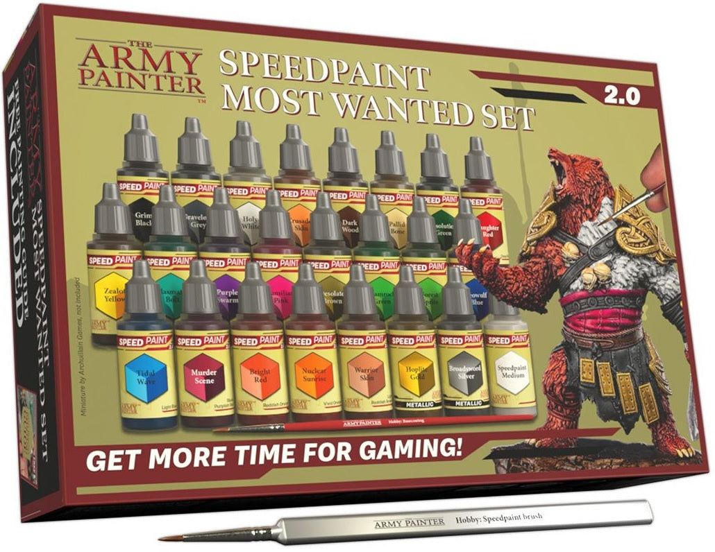 WARPAINTS: SPEEDPAINT MOST WANTED Speed Paint 2.0 Army Painter    | Red Claw Gaming