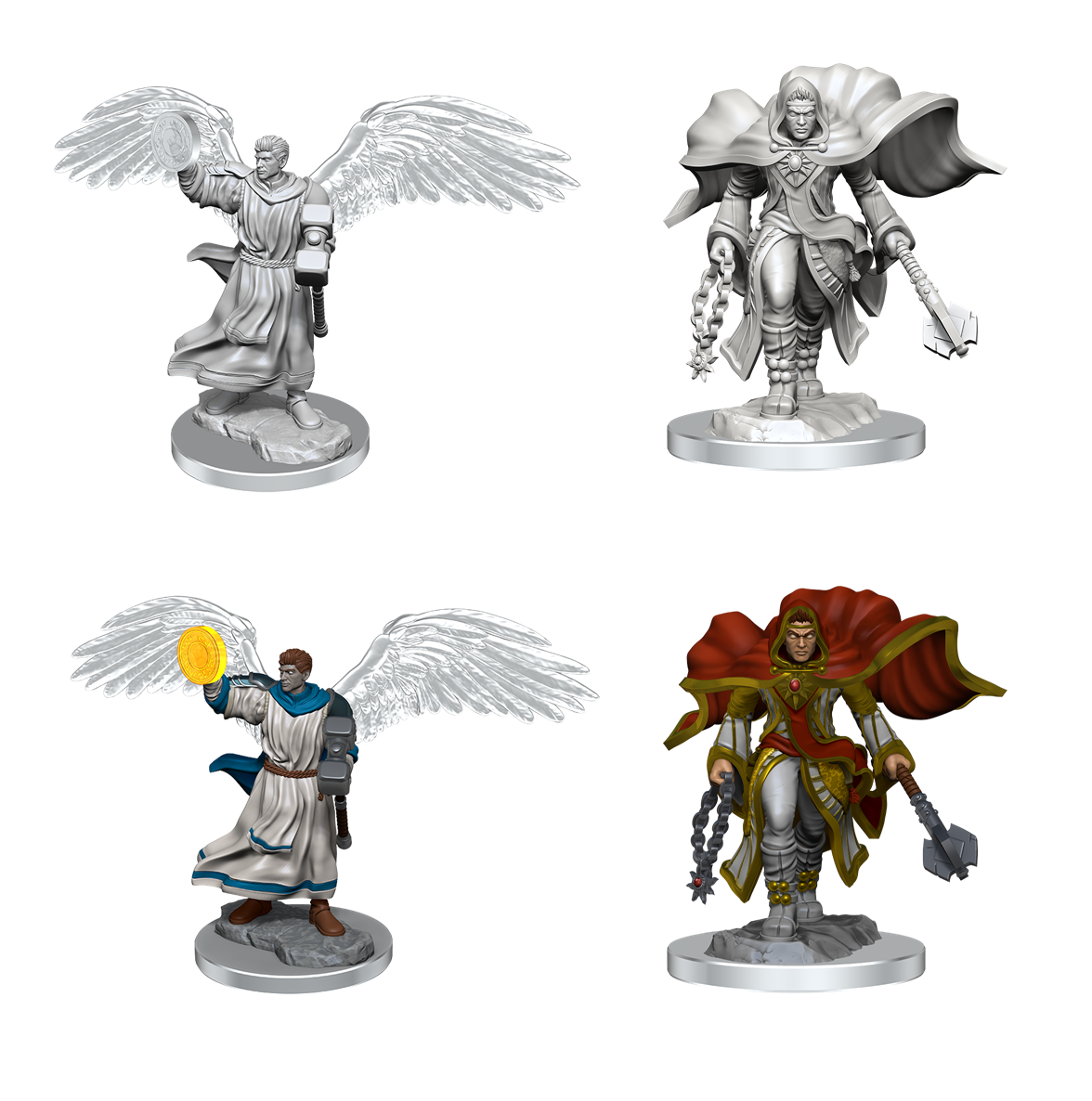 D&D Nolzur's Marvelous Miniatures: AASIMAR CLERIC MALE Minatures Wizkids Games    | Red Claw Gaming