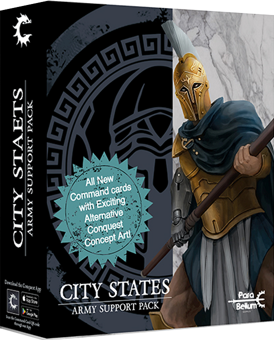 CONQUEST: CITY STATES ARMY SUPPORT PACK Miniatures Universal DIstribution | Red Claw Gaming