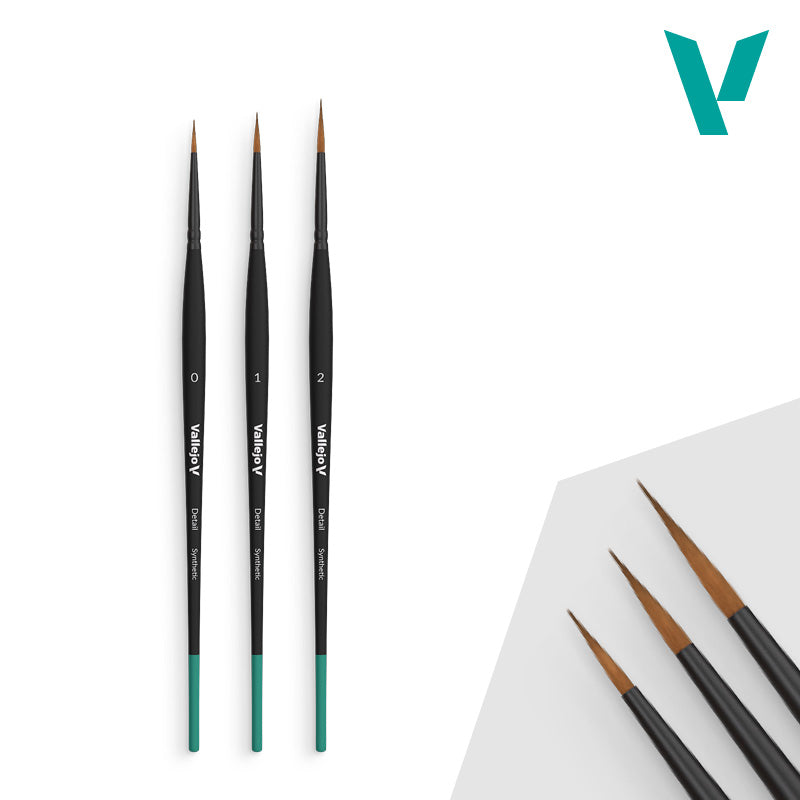 VALLEJO: DESIGN BRUSH SET Vallejo Brush Vallejo    | Red Claw Gaming