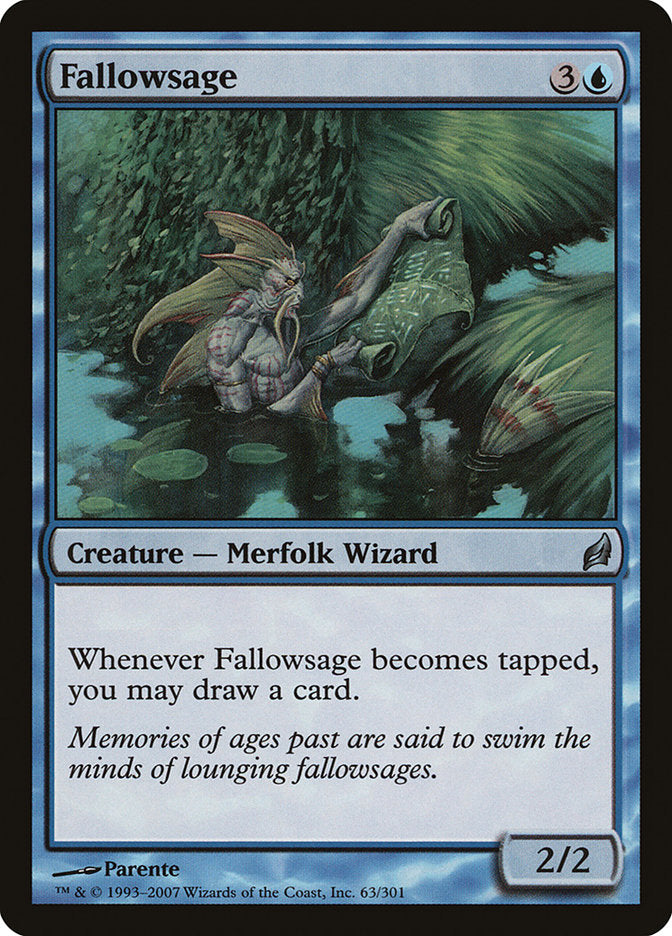 Fallowsage [Lorwyn] MTG Single Magic: The Gathering    | Red Claw Gaming