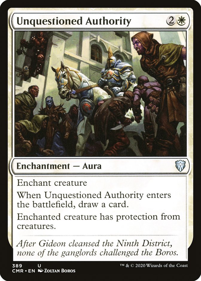 Unquestioned Authority [Commander Legends] MTG Single Magic: The Gathering    | Red Claw Gaming