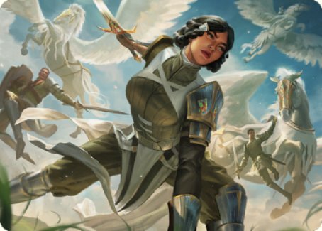 Resolute Reinforcements Art [Dominaria United Art Series] MTG Single Magic: The Gathering    | Red Claw Gaming