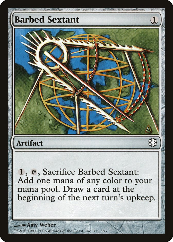 Barbed Sextant [Coldsnap Theme Decks] MTG Single Magic: The Gathering    | Red Claw Gaming