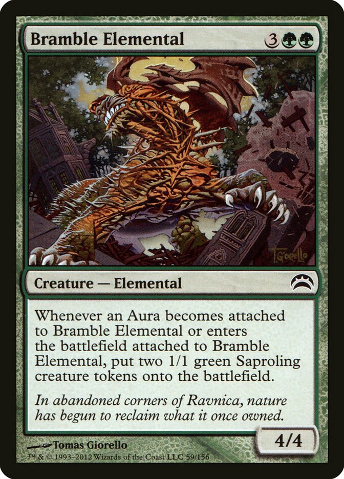 Bramble Elemental [Planechase 2012] MTG Single Magic: The Gathering    | Red Claw Gaming