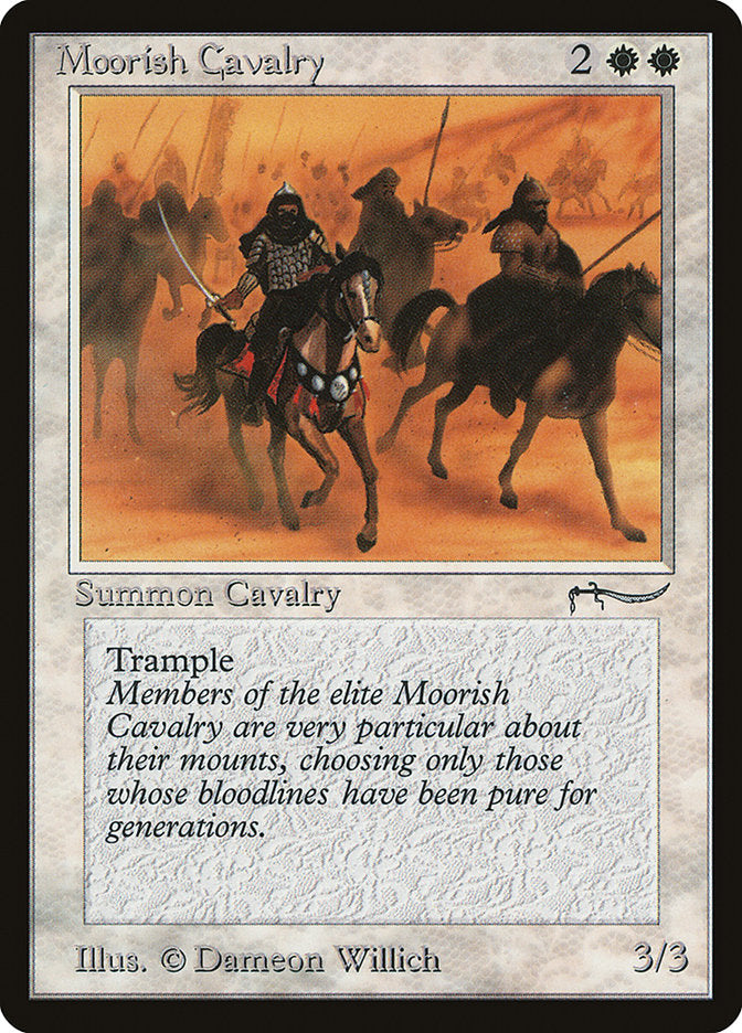 Moorish Cavalry (Light Mana Cost) [Arabian Nights] MTG Single Magic: The Gathering    | Red Claw Gaming