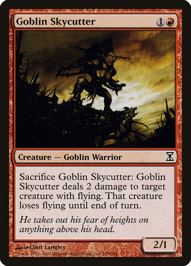 Goblin Skycutter [Time Spiral] MTG Single Magic: The Gathering    | Red Claw Gaming