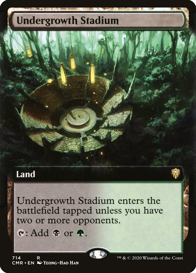 Undergrowth Stadium (Extended Art) [Commander Legends] MTG Single Magic: The Gathering    | Red Claw Gaming