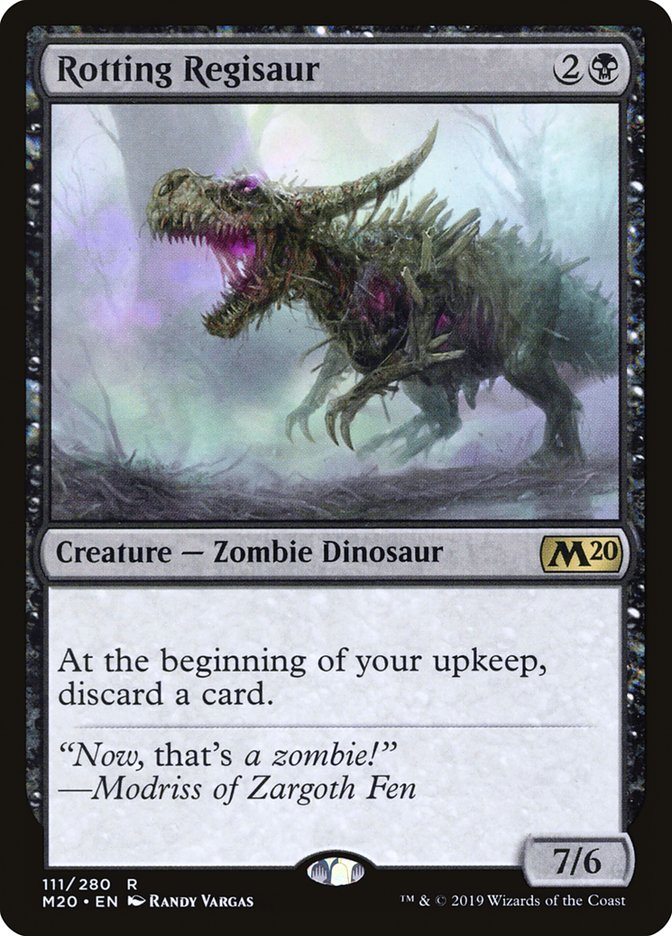 Rotting Regisaur [Core Set 2020] MTG Single Magic: The Gathering    | Red Claw Gaming