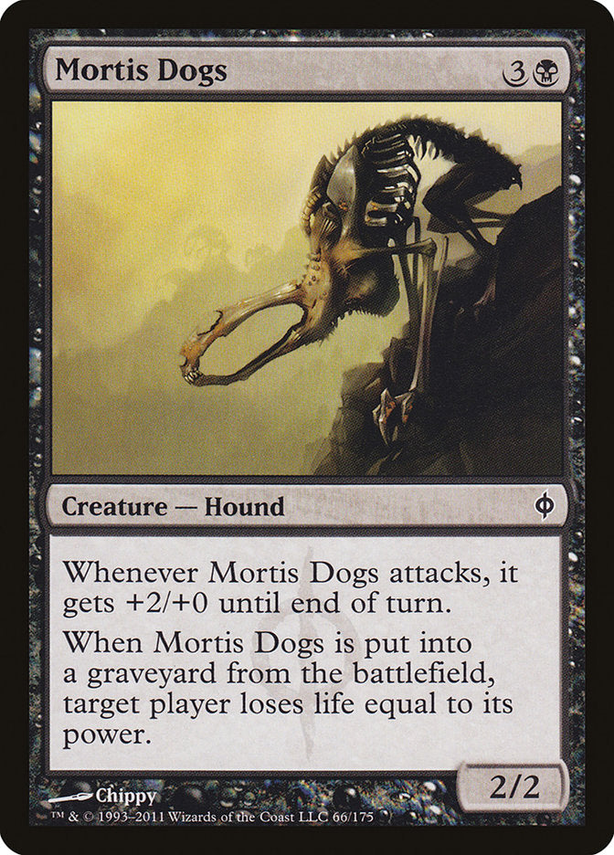 Mortis Dogs [New Phyrexia] MTG Single Magic: The Gathering    | Red Claw Gaming