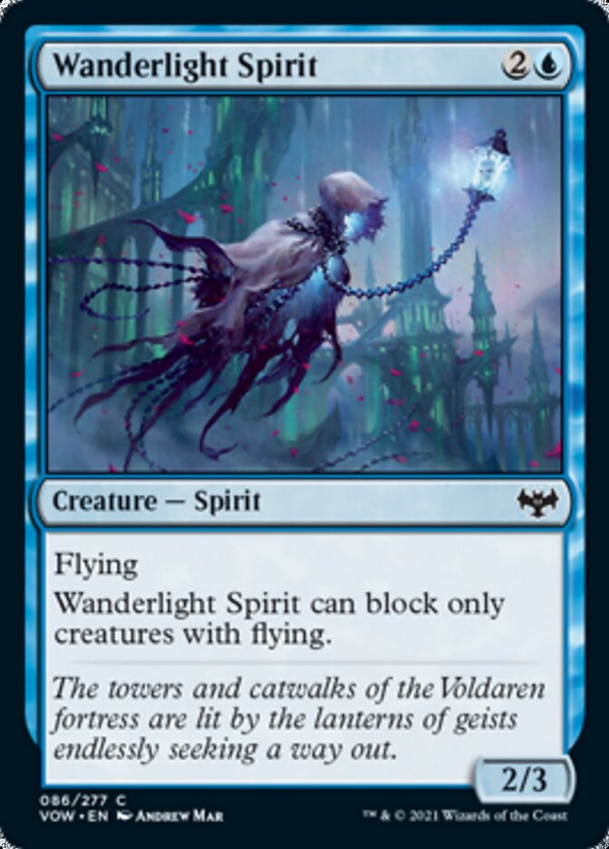 Wanderlight Spirit [Innistrad: Crimson Vow] MTG Single Magic: The Gathering    | Red Claw Gaming