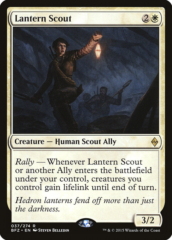 Lantern Scout [Battle for Zendikar] MTG Single Magic: The Gathering    | Red Claw Gaming