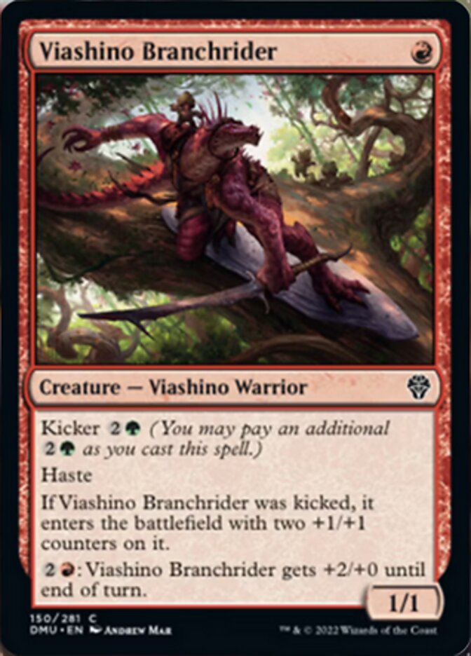 Viashino Branchrider [Dominaria United] MTG Single Magic: The Gathering    | Red Claw Gaming