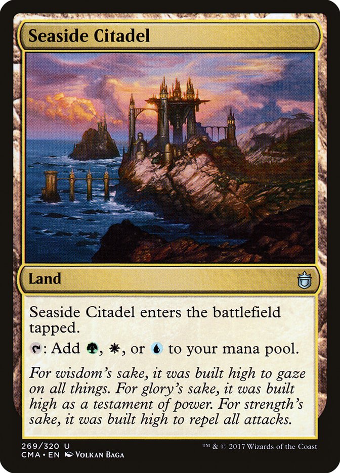 Seaside Citadel [Commander Anthology] MTG Single Magic: The Gathering    | Red Claw Gaming