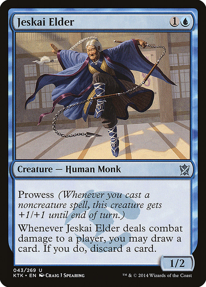 Jeskai Elder [Khans of Tarkir] MTG Single Magic: The Gathering    | Red Claw Gaming