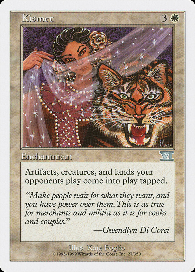 Kismet [Classic Sixth Edition] MTG Single Magic: The Gathering    | Red Claw Gaming