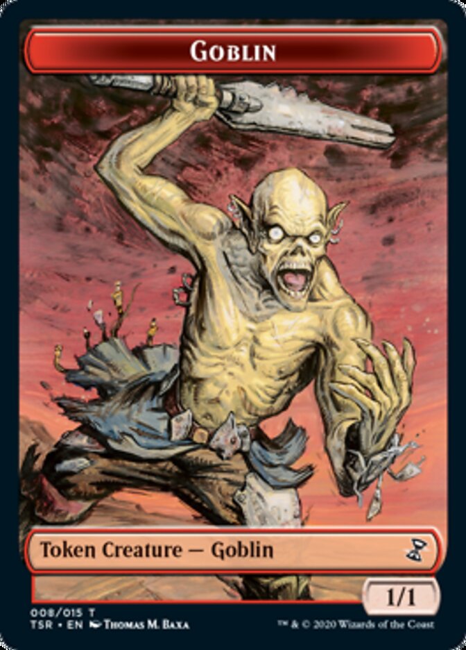 Goblin Token [Time Spiral Remastered Tokens] MTG Single Magic: The Gathering    | Red Claw Gaming