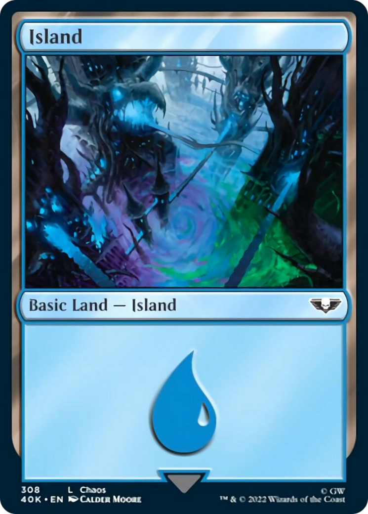 Island (308) [Warhammer 40,000] MTG Single Magic: The Gathering    | Red Claw Gaming